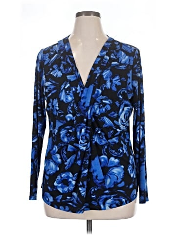 Jones New York Signature Long Sleeve Blouse (view 1)