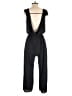 Becca Solid Black Jumpsuit Size S - photo 2