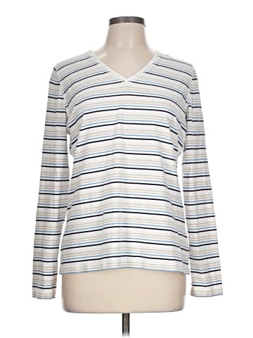Liz Claiborne Long Sleeve T-Shirt (view 1)