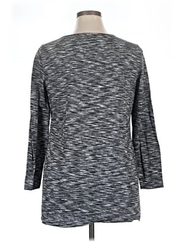 Christopher & Banks 3/4 Sleeve T-Shirt (view 2)