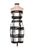 Express Design Studio Graphic Ivory Cocktail Dress Size 0 - photo 1