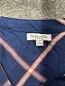 Splendid 100% Rayon Plaid Blue Long Sleeve Button-Down Shirt Size XS - photo 7