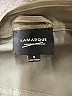 Lamarque 100% Leather Gray Leather Jacket Size M - photo 6