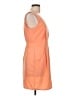 Soprano 100% Polyester Solid Orange Cocktail Dress Size L - photo 4