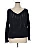 Talbots 100% Cotton Black Pullover Sweater Size 1X - photo 1