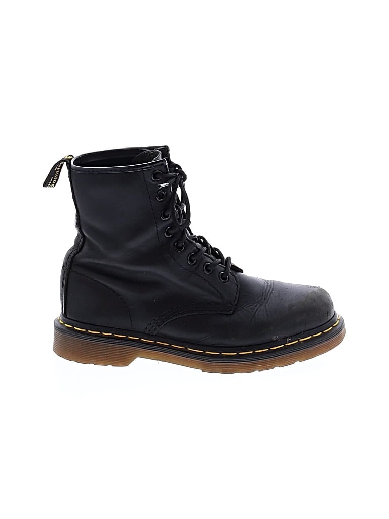 Pre-owned Dr. Martens Ankle Boots In Black