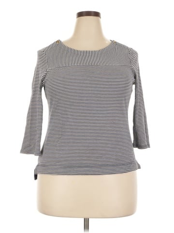 Croft & Barrow 3/4 Sleeve Top (view 1)