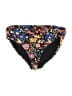 Boden Floral Black Swimsuit Bottoms Size 10 - photo 1