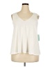 ABound Ivory Sleeveless T-Shirt Size XXL - photo 1