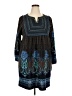 White Mark Paisley Teal Casual Dress Size 2X - photo 1