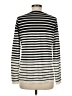 Vince. Stripes Ivory Silk Pullover Sweater Size M - photo 2