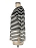 Vince. Stripes Ivory Silk Pullover Sweater Size M - photo 5
