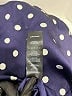 Self-Portrait 100% Polyester Polka Dots Blue Cocktail Dress Size 12 - photo 6