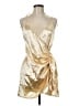 Superdown 100% Polyester Metallic Gold Cocktail Dress Size M - photo 1
