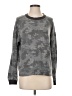 Splendid Camo Gray Pullover Sweater Size S - photo 1