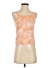 LACAUSA 100% Rayon Orange Sleeveless Top Size XS - photo 1