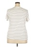Torrid Stripes Ivory Short Sleeve T-Shirt Size 2X Plus (2) - photo 2