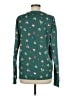 LC Lauren Conrad Print Green Pullover Sweater Size M - photo 2