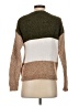 Poof! 100% Polyester Color Block Brown Pullover Sweater Size S - photo 2