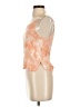LACAUSA 100% Rayon Orange Sleeveless Top Size XS - photo 5