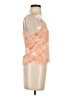 LACAUSA 100% Rayon Orange Sleeveless Top Size XS - photo 4