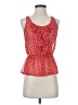Full Tilt 100% Polyester Red Sleeveless Blouse Size XS - photo 1