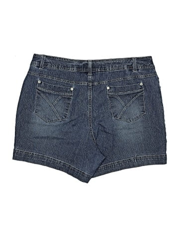 Just My Size Denim Shorts (view 2)