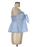 Shein 100% Polyester Blue Tube Top Size 8 - 10 - photo 4