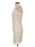 Sequin Hearts 100% Polyester Ivory Cocktail Dress Size 5 - photo 5