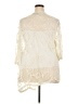 Evri 100% Cotton Ivory Kimono Size 3X - photo 2