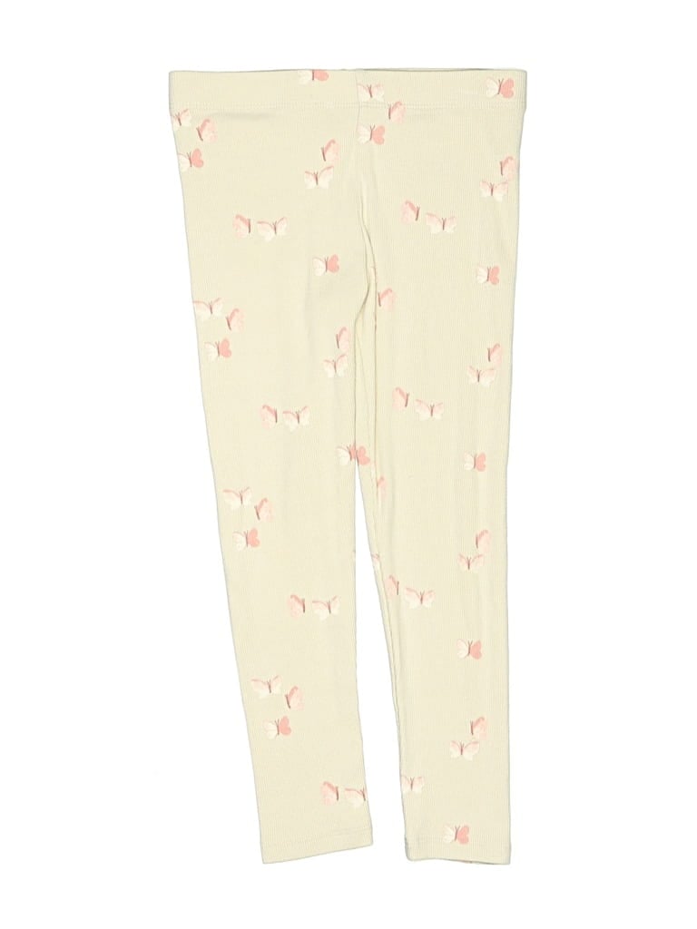 Pre-owned Next Kids' Khaki Pant In Ivory