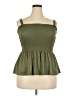 rue21 Green Sleeveless Top Size 3X - photo 1