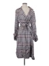 Lewit 100% Viscose Gray Trenchcoat Size S - photo 1