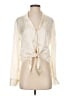Wilfred 100% Cupro Ivory Long Sleeve Blouse Size S - photo 1