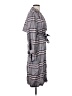 Lewit 100% Viscose Gray Trenchcoat Size S - photo 4