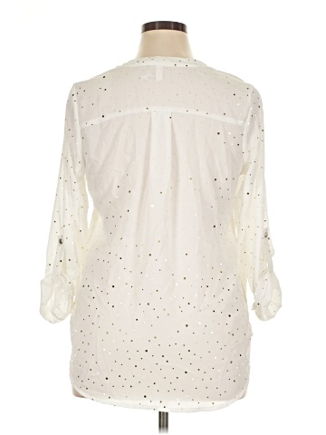 NY Collection 3/4 Sleeve Blouse (view 2)