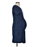 Seraphine Polka Dots Blue Casual Dress Size 2 Maternity - photo 4