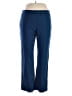 IMAN Solid Blue Active Pants Size 1X - photo 1