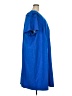 Roaman's Solid Blue Casual Dress Size 38W - photo 4