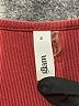 Glam Burgundy Short Sleeve Top Size S - photo 7