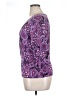 August Silk Purple 3/4 Sleeve Top Size XL - photo 5