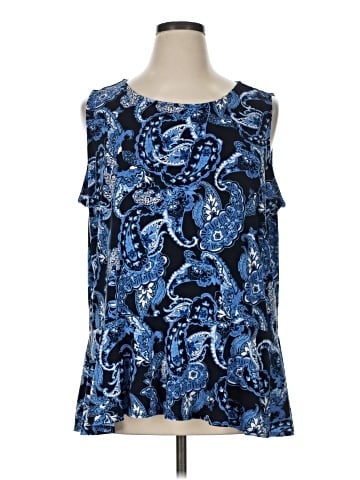 Liz Claiborne Sleeveless T-Shirt (view 1)