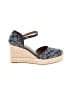Coach Blue Wedges Size 10 - photo 1