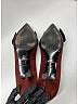 Prada Color Block Burgundy Heels Size EU 38 1/2 - photo 7