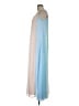 Lulus 100% Polyester Color Block Blue Casual Dress Size L - photo 5