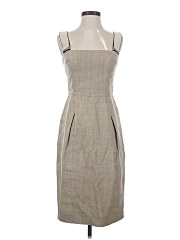 Dolce & Gabbana Linen Buckle Strap Dress (view 1)