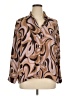 Grace Elements Paisley Brown 3/4 Sleeve Blouse Size 16 - photo 1