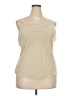 Covington 100% Polyester Ivory Tank Top Size 18 - photo 1