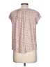 Chaps 100% Viscose Pink Short Sleeve Blouse Size L - photo 2