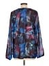 Torrid Blue Long Sleeve Blouse Size Lg Plus (0) - photo 2